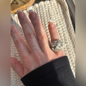 Swarovski Crystal Ring size 7